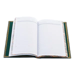 Ежедневник недатированный "Герб МЧС" зеленый