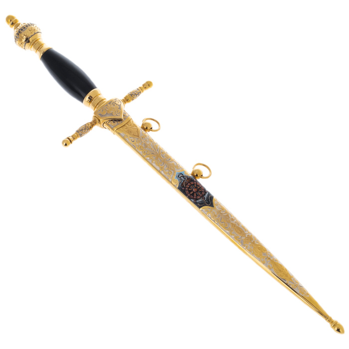 Officer's cutlass with enamels