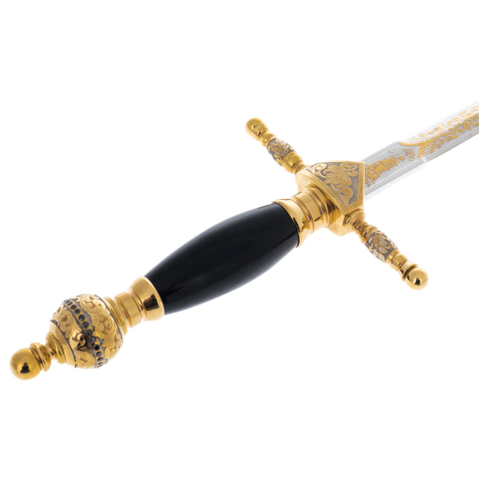 Officer's cutlass with enamels