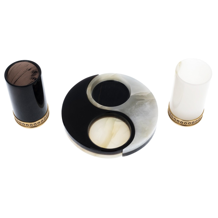 Yin-Yang wine set for 2 persons