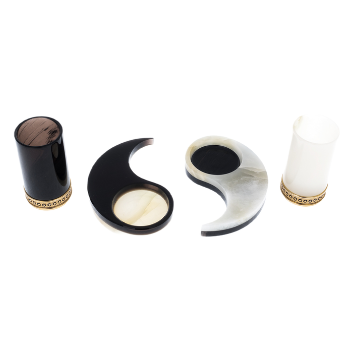 Yin-Yang wine set for 2 persons