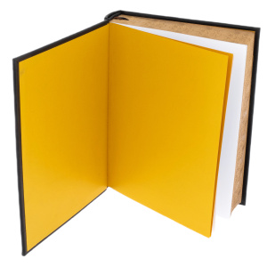 The leather-bound book "From Russia to Russia" by Lev Gumilev