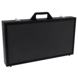 Backgammon made of stained oak and amber "Lion"