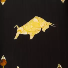 Нарды из мореного дуба "Бык"