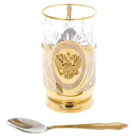 Подстаканник "РФ" на 1 персону, Златоуст