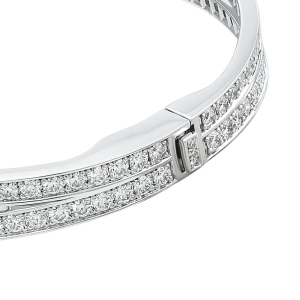 Браслет "Bateau" из белого золота с сапфиром и бриллиантами