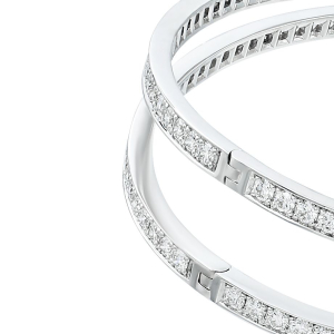 Браслет "Bateau" из белого золота с сапфиром и бриллиантами