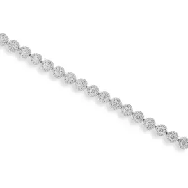 Браслет "Mirage" из белого золота с бриллиантами