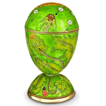 Egg-box "Dandelion" made of silver