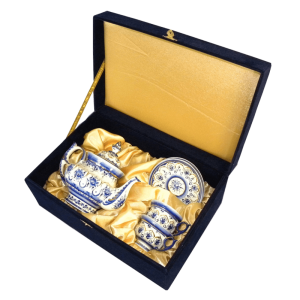 Sunflower tea set small, for 2 persons