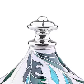 Серебряная сахарница "Хризантемы"