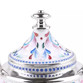 Серебряная сахарница "L`EAU"