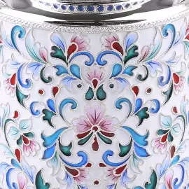 Серебряная сахарница "L`EAU"