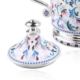 Серебряная сахарница "L`EAU"