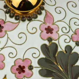 Серебряная сахарница "Шедевры перегородчатой эмали"