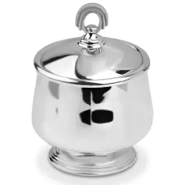 Серебряная икорница "Классическая"