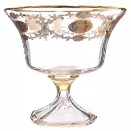 Конфетница Timon "Lady D" с позолотой