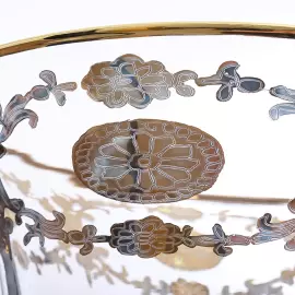 Конфетница Timon "Lady D" с позолотой