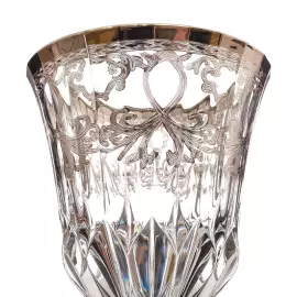 Набор бокалов для вина Timon "Lady.D" на 6 персон, с платиной