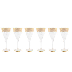 A set of Timon wine glasses for 6 people