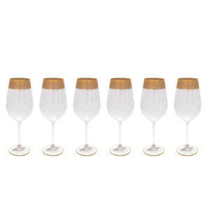 A set of Timon wine glasses for 6 persons_1
