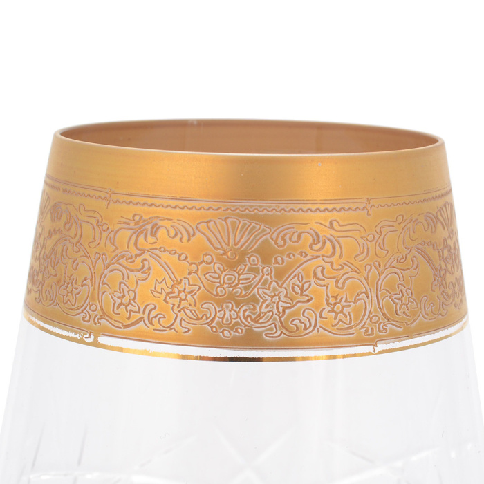 A set of Timon wine glasses for 6 persons_1
