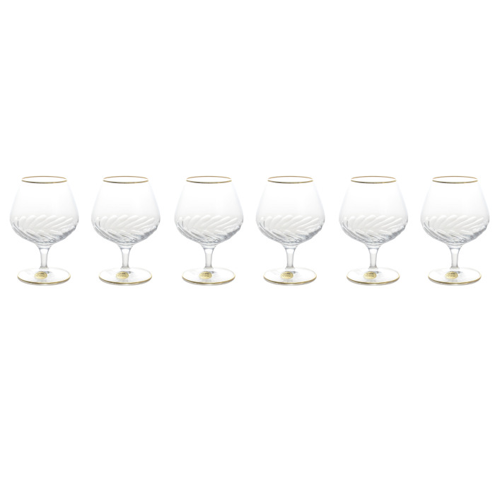 A set of wine glasses Sam "Palermo Platinum" for 6 people