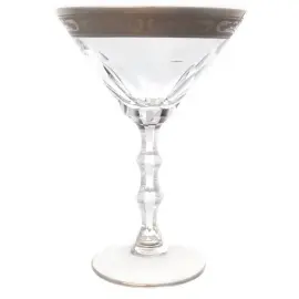Набор бокалов для мартини и коктейлей Crystalite Bohemia "Romana" на 6 персон