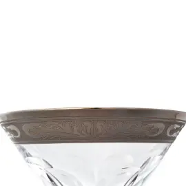 Набор бокалов для мартини и коктейлей Crystalite Bohemia "Romana" на 6 персон
