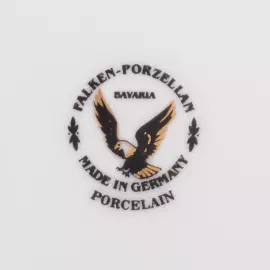 Set of deep plates Falkenporzellan "Diadem Violet Creme Gold" for 6 persons