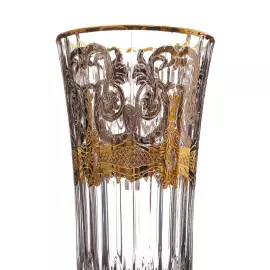 A set of Timon crystal wine glasses for 6 people