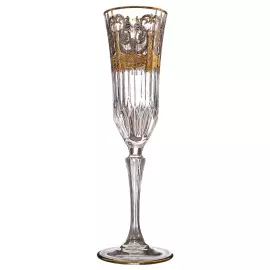 A set of Timon crystal wine glasses for 6 people