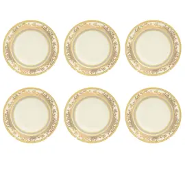Набор глубоких тарелок Falkenporzellan "Cream Gold" на 6 персон Набор глубоких тарелок Falkenporzellan "Cream Gold" на 6 персон