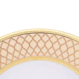 Набор глубоких тарелок Falkenporzellan "Valencia Creme Gold" на 6 персон