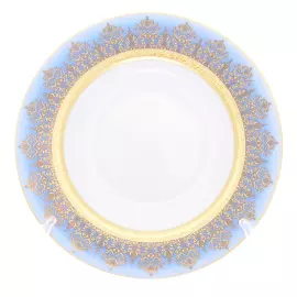 Набор глубоких тарелок Falkenporzellan "Constanza  Marakesh Blue Gold" на 6 персон
