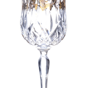 A set of Art Deco wine glasses` "Coll.Edelweiss" for 6 people