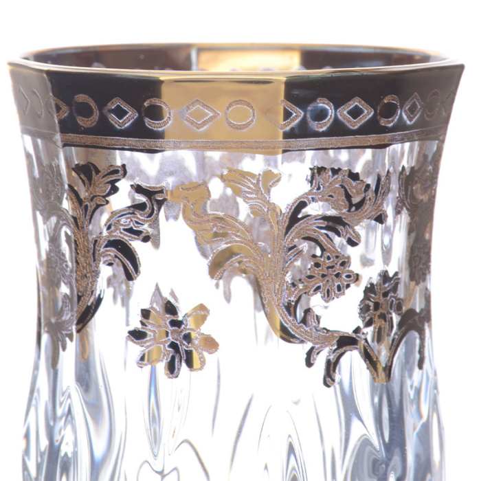 Set of wine glasses Art Deco` "Coll.Edelweiss" for 6 people