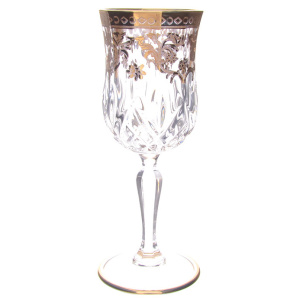 Set of wine glasses Art Deco` "Coll.Edelweiss" for 6 people