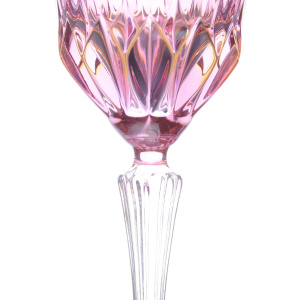 Set of wine glasses Art Deco` "Coll.Fish" for 6 persons