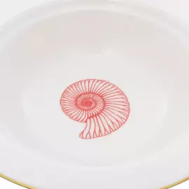 Набор салатниц Falkenporzellan "Corallo Red Gold" на 6 персон