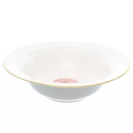 Набор салатниц Falkenporzellan "Corallo Red Gold" на 6 персон