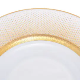 Набор глубоких тарелок Falkenporzellan "Rio white gold" на 6 персон