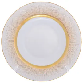 Набор глубоких тарелок Falkenporzellan "Rio white gold" на 6 персон