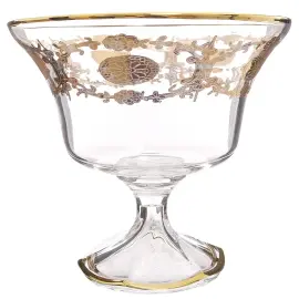 Конфетница Timon "Lady Diamond" с позолотой Конфетница Timon "Lady Diamond" с позолотой