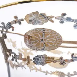 Конфетница Timon "Lady Diamond" с позолотой Конфетница Timon "Lady Diamond" с позолотой