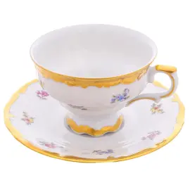 Набор чайных пар Queen's Crown "Мелкие цветы" на 6 персон Набор чайных пар Queen's Crown "Мелкие цветы" на 6 персон