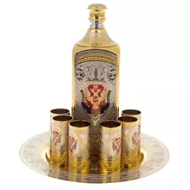 Набор для водки "ФСБ" на 6 персон, Златоуст