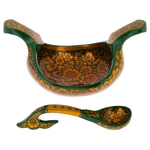 Set of "Peasant" 14 items, khokhloma