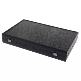 Нарды из шпона и кожи "Manopoulos" кофейно-коричневые