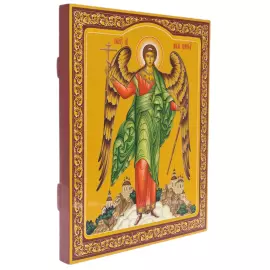 The icon of the "Guardian Angel" of Khokhloma